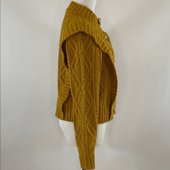 Central Park West Golden Savannah Cardigan, M - Picture 5 of 8